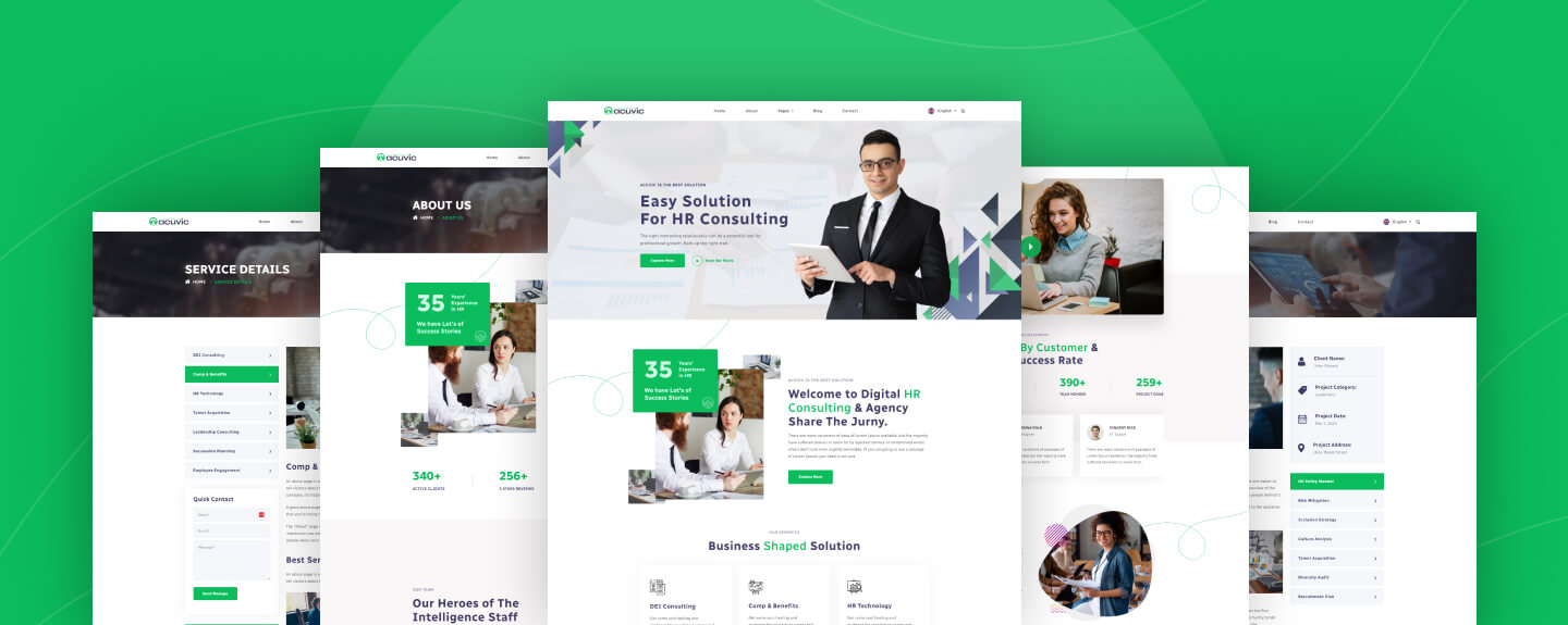 Hr Consulting Webflow template