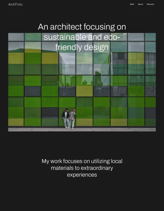 ArchFolio