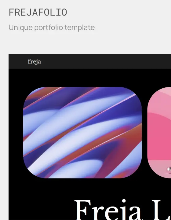 frejasfolio