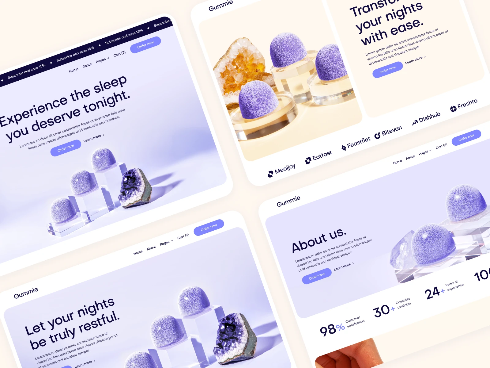 Wellness Store Webflow Template