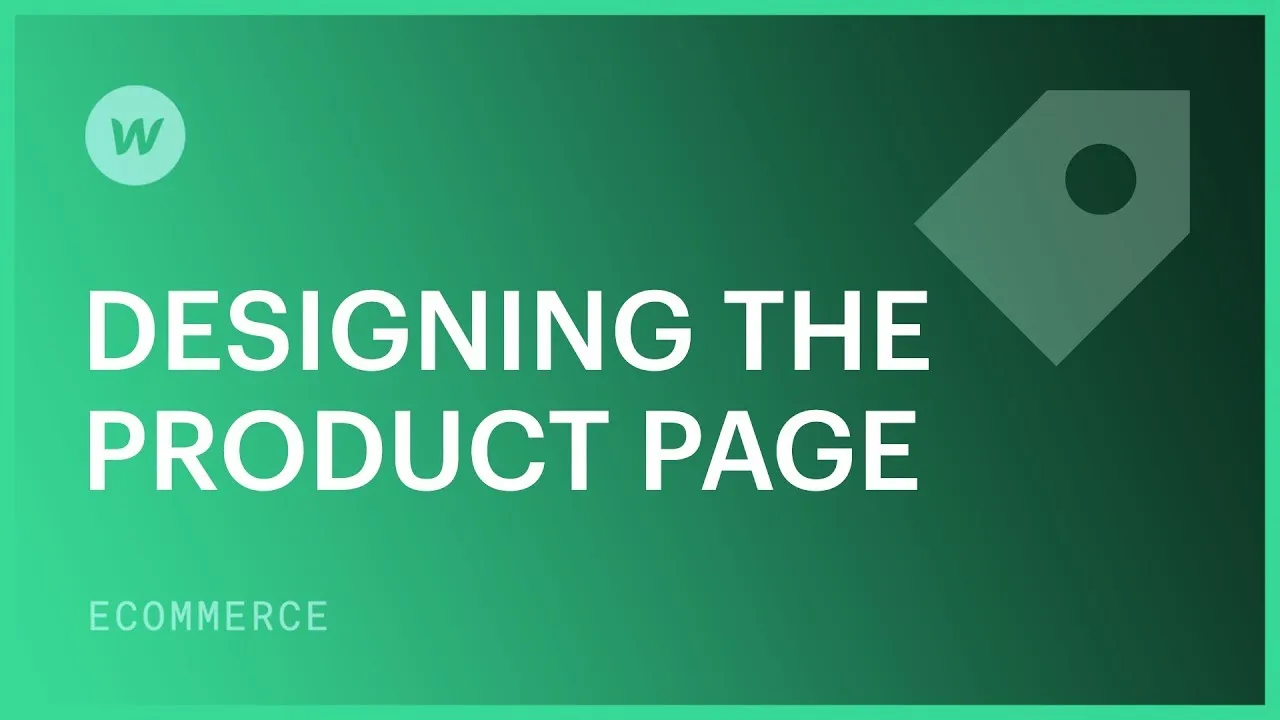 Design your product page