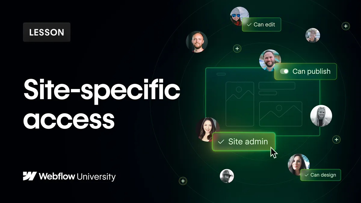 Site specific access