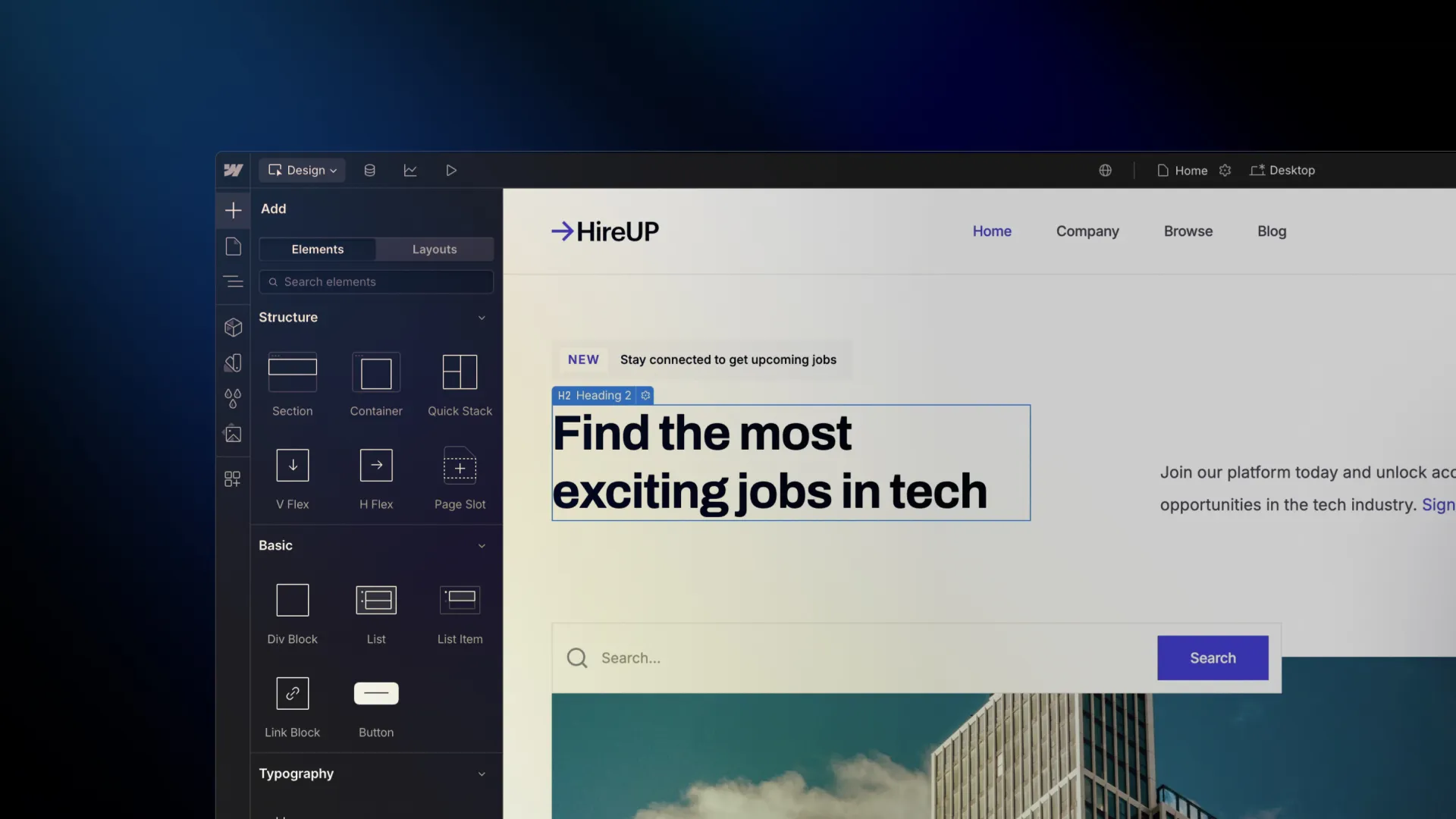 Start learning Webflow