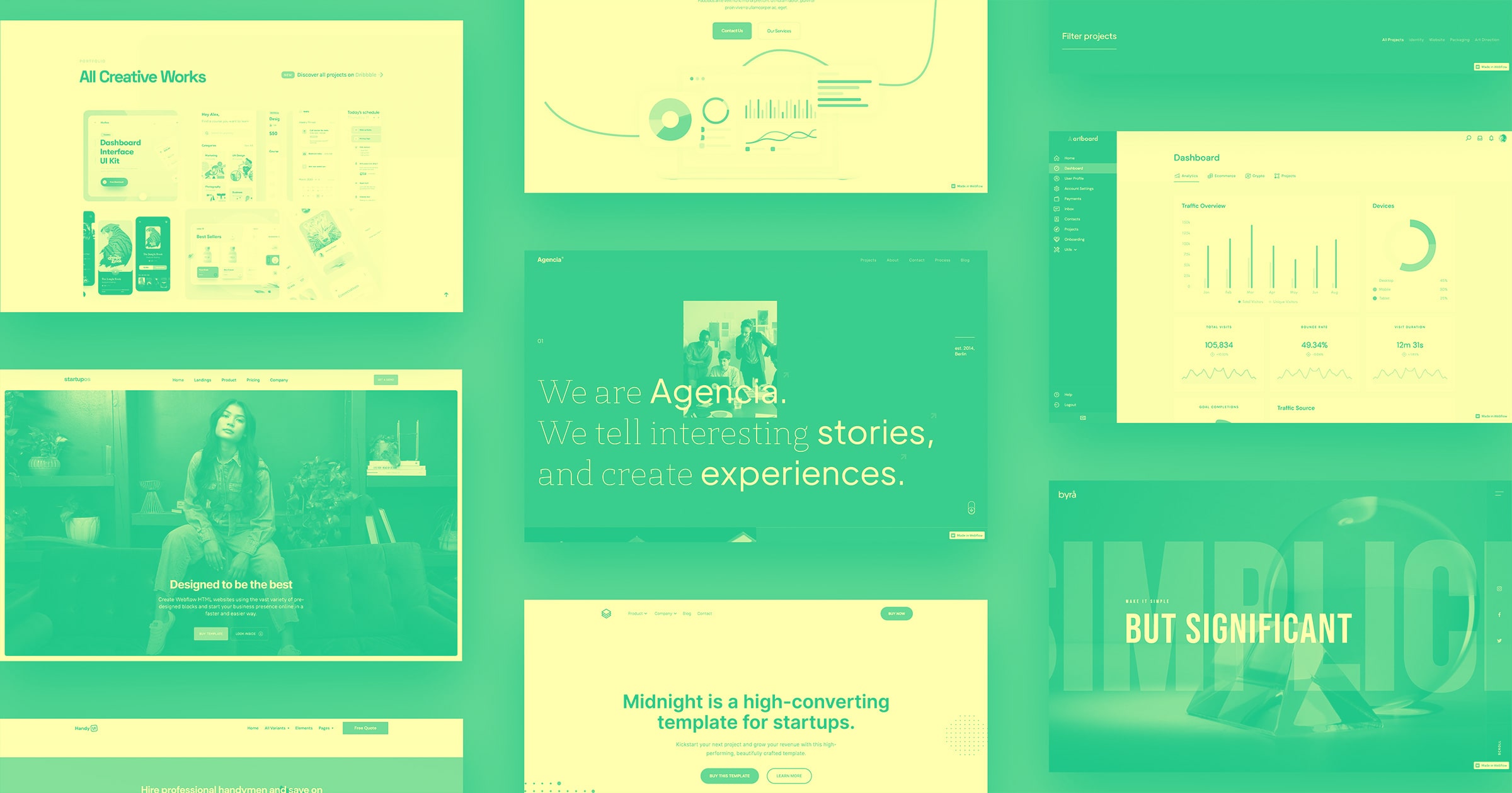 8 fresh new templates — and an extended cyber week sale!