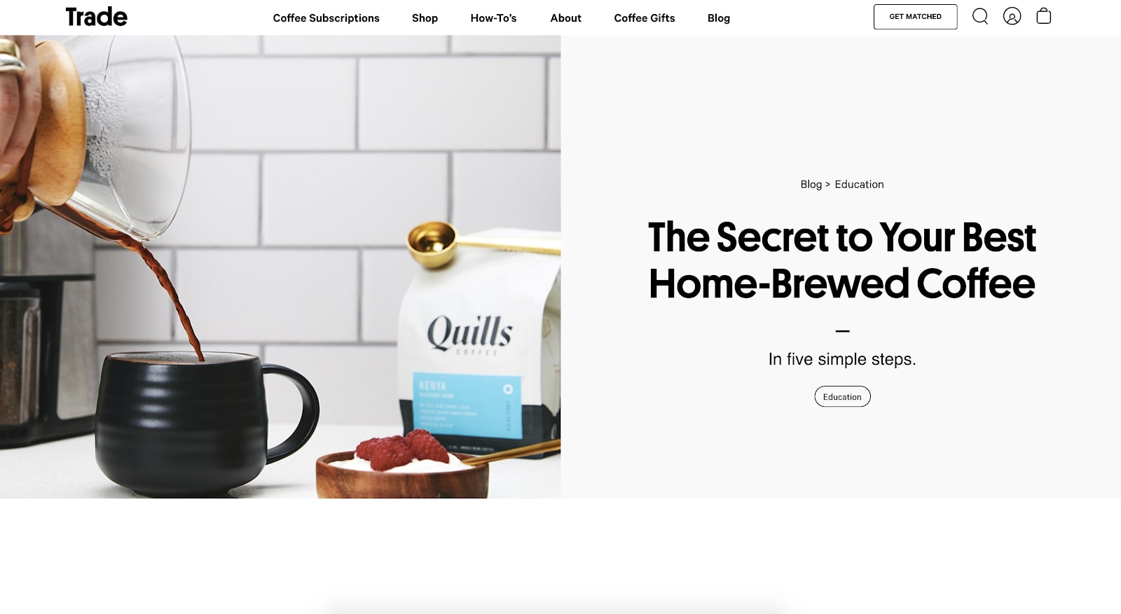 how to make the best home brewed coffee