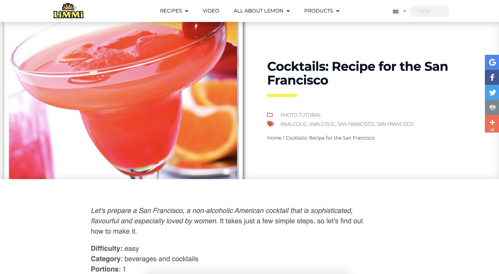 limmi lemon blog recipe