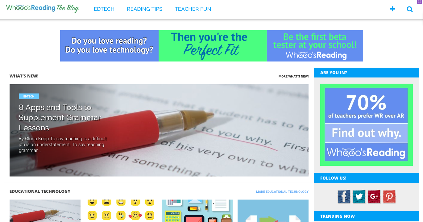 Banner and sidebar ads