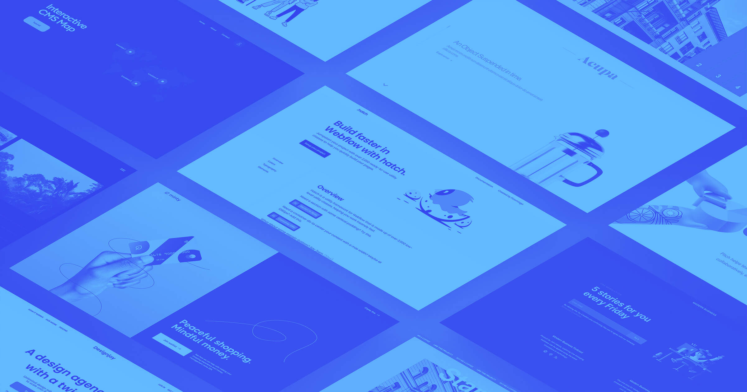 Our 10 favorite Webflow cloneables from Fall 2020
