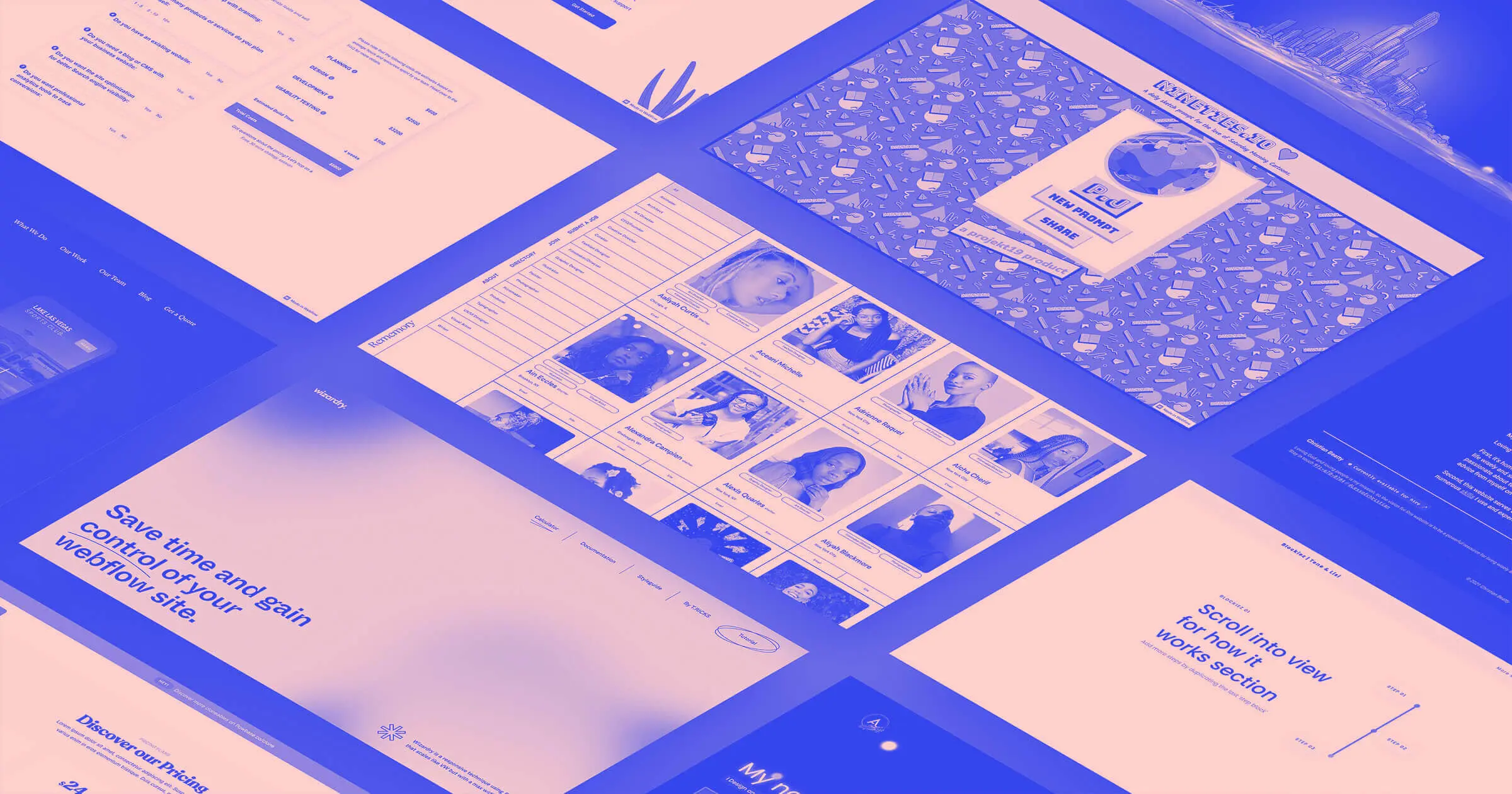 10 featured websites from the Webflow Showcase: January 2021