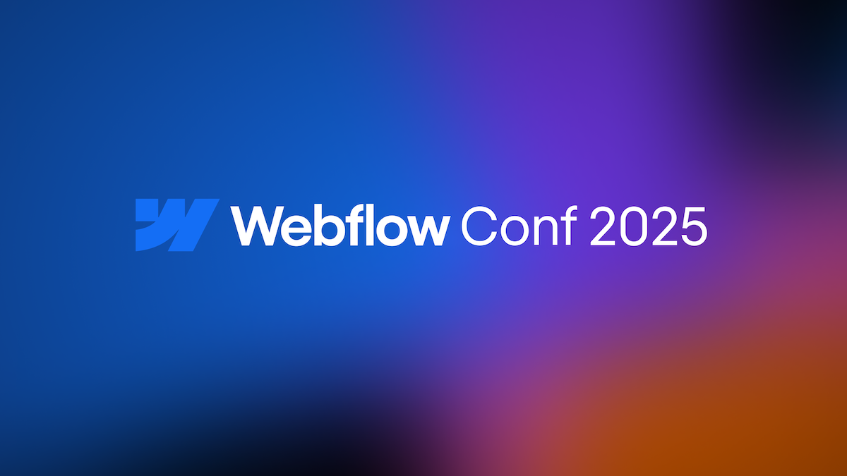 Webflow Conf 2025: An invitation to play
